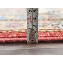Load image into Gallery viewer, 8'10"x12'8" Rich Red, Hand Knotted Afghan Super Kazak With Geometric Medallions, Vegetable Dyes Dense Weave, Pure Wool, Oriental Rug FWR495846