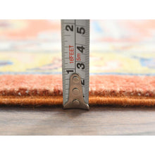 Load image into Gallery viewer, 9'1"x11'8" Burnt Orange, Afghan Peshawar With Bakshaish Design Vegetable Dyes, 100% Wool Hand Knotted, Oriental Rug FWR496944