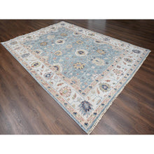 Load image into Gallery viewer, 8'9"x12' Nimbus Gray, Oushak Design, Supple Collection Thick And Plush, Natural Wool Hand Knotted, Tone On Tone, Oriental Rug FWR509328