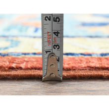 Load image into Gallery viewer, 9'x12'2" Imperial Red, Armenian Inspired Caucasian Design, 200 Kpsi, Natural Dyes, Densely Woven, Natural Wool, Hand Knotted, Oriental Rug FWR511794