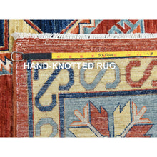 Load image into Gallery viewer, 9'x12'2" Imperial Red, Armenian Inspired Caucasian Design, 200 Kpsi, Natural Dyes, Densely Woven, Natural Wool, Hand Knotted, Oriental Rug FWR511794