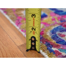 Load image into Gallery viewer, 9'1"x12'1" Maya Blue, The Peacock, Colorful, Sari Silk, Hand Knotted, Oriental Rug FWR522828