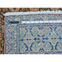Load image into Gallery viewer, 7&#39;2&quot;x9&#39;10&quot; Rust Red Antique Persian Tabriz Full Pile Hand Knotted Oriental Rug FWR163092
