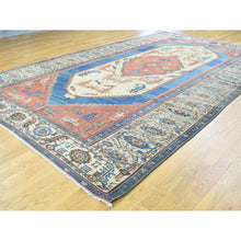 Load image into Gallery viewer, 8&#39;4&quot;x14&#39; Red Original Antique Persian Bakshaish Good Cond Gallery Size Rug FWR206562