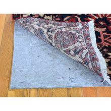 Load image into Gallery viewer, 7&#39;x10&#39;4&quot; Red Vintage Persian Bakhtiar Good Condition Abrash Pure Wool Hand Knotted Oriental Rug FWR359208