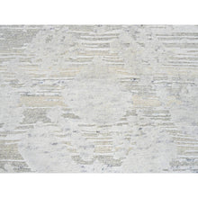 Load image into Gallery viewer, 2&#39;7&quot;x24&#39;3&quot; Gray Modern Hand Knotted Hand Spun Undyed Natural Wool XL Runner Oriental Rug FWR384816