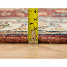 Load image into Gallery viewer, 2&#39;6&quot;x23&#39;10&quot; Terracotta Red, Antiqued Fine Heriz Re-Creation, Natural Dyes Densely Woven, Natural Wool Hand Knotted, Runner Oriental Rug FWR392970