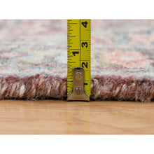 Load image into Gallery viewer, 2&#39;8&quot;X23&#39;10&quot; Sangria Red, Hand Knotted, Pure Wool, Natural Dyes, Heriz Revival, Plush and Lush Soft Pile, XL Runner Oriental Rug FWR395334