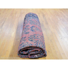 Load image into Gallery viewer, 12&#39;4&quot;x19&#39;3&quot; Red Oversized Antique Persian Moharajan Sarouk Full Pile and Soft Hand Knotted Oriental Rug FWR401946