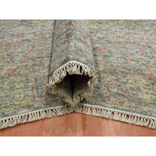 Load image into Gallery viewer, 8&#39;10&quot;x12&#39; Colorful, Modern Salt and Pepper Design, Vegetable Dyes Thick and Plush Washed Out, Soft Luxurious Wool Hand Knotted, Oriental Rug FWR451134