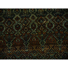 Load image into Gallery viewer, 6&#39;x9&#39;1&quot; Rust Brown, 100% Plush Wool, Hand Knotted, Kohinoor Herat Small Geometric Repetitive Design, Oriental Rug FWR476856