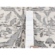 Load image into Gallery viewer, 2&#39;7&quot;x14&#39;1&quot; Ivory, Oushak with Soft Colors, Hand Knotted Undyed Natural Wool, Runner Oriental Rug FWR481440