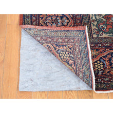 Load image into Gallery viewer, 9&#39;x12&#39; Barn Red, Antique Persian Feraghan Sarouk, Evenly Worn Soft and Supple, Hand Knotted Soft Wool, No Repairs, Clean, Sides and Edges Professionally Secured, Oriental Rug FWR484332