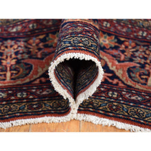 Load image into Gallery viewer, 9&#39;x12&#39; Barn Red, Antique Persian Feraghan Sarouk, Evenly Worn Soft and Supple, Hand Knotted Soft Wool, No Repairs, Clean, Sides and Edges Professionally Secured, Oriental Rug FWR484332