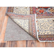 Load image into Gallery viewer, 8&#39;10&quot;x12&#39; Candy Red, Natural Wool, 200 KPSI, 14th Century Mamluk Dynasty Pattern, Vegetable Dyes, Hand Knotted, Oriental Rug FWR515226