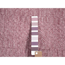 Load image into Gallery viewer, 8&#39;x10&#39;1&quot; Liserian Purple, Hand Loomed, Pure Wool, Tone on Tone, Oriental Rug FWR522120