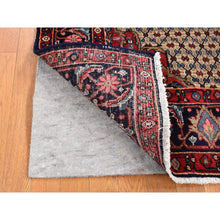 Load image into Gallery viewer, 4&#39;4&quot;x7&#39;9&quot; Beaver Brown, New Persian Serab, Camel Hair Full Pile, Pure Wool, Hand Knotted, Oriental Rug FWR524304