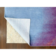 Load image into Gallery viewer, 9&#39;x11&#39;10&quot; The Rainbow, Modern Gradation Design, 100% Wool, Thick And Plush, Hand Knotted, Oriental Rug FWR60348