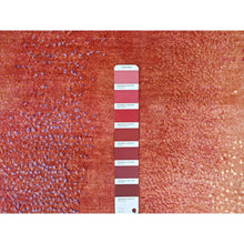 Load image into Gallery viewer, 9&#39;x11&#39;10&quot; The Rainbow, Modern Gradation Design, 100% Wool, Thick And Plush, Hand Knotted, Oriental Rug FWR60348