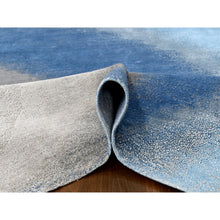 Load image into Gallery viewer, 9&#39;x11&#39;10&quot; The Sky And Ocean, Modern Gradation Design, Thick And Plush, 100% Wool, Hand Knotted, Oriental Rug FWR60360