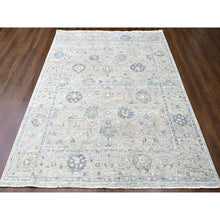 Load image into Gallery viewer, 9&#39;x12&#39; Khaki Brown, Supple Collection, Oushak Design, Hand Knotted, Lush And Plush, Pure Wool, Soft Pile, Tone On Tone, Veggie Dyes, Oriental Rug FWR61464