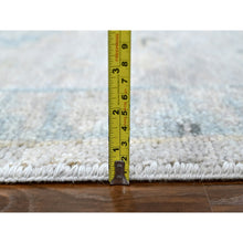 Load image into Gallery viewer, 8&#39;6&quot;x11&#39;4&quot; Oyster Gray, Supple Collection, Oushak All Over Design, Soft Velvety Wool, Hand Knotted, Natural Dyes, Oriental Rug FWR61578