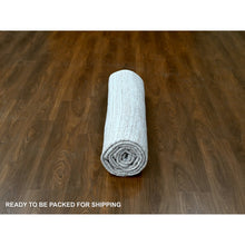 Load image into Gallery viewer, 8&#39;x10&#39; Shades of Brown, Hand Loomed, Wool and Plant Based Silk, Textured Pile, Borderless, Modern Design, Oriental Rug FWR61614