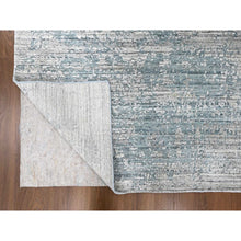 Load image into Gallery viewer, 8&#39;3&quot;x10&#39; Spanish Gray, Hand Loomed, Wool and Plant Based Silk, Textured Pile, Modern Design, Oriental Rug FWR61722