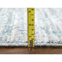 Load image into Gallery viewer, 8&#39;3&quot;x10&#39; Spanish Gray, Hand Loomed, Wool and Plant Based Silk, Textured Pile, Modern Design, Oriental Rug FWR61722