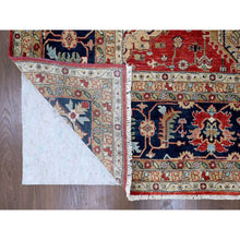 Load image into Gallery viewer, 12&#39;x15&#39; Ajax Red, Karajeh Design With Tribal Medallions, Hand Knotted, 100% Wool, Xl, Oversized, Oriental Rug FWR61794