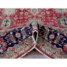 Load image into Gallery viewer, 12&#39;x15&#39; Ajax Red, Karajeh Design With Tribal Medallions, Hand Knotted, 100% Wool, Xl, Oversized, Oriental Rug FWR61794