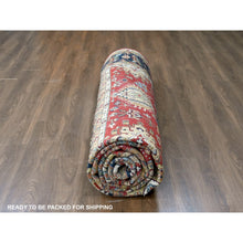 Load image into Gallery viewer, 12&#39;x15&#39; Ajax Red, Karajeh Design with Tribal Medallions, Hand Knotted, 100% Wool, XL, Oversized, Oriental Rug FWR61794