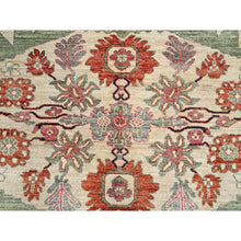 Load image into Gallery viewer, 8&#39;10&quot;x12&#39; Almond Milk White, Aryana Collection, Serapi Heriz Design, Vegetable Dyes, High Mountain Wool, Hand Knotted, Soft Pile, Densely Woven, Oriental Rug FWR6210