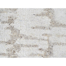 Load image into Gallery viewer, 12&#39;x14&#39;10&quot; Swan White, Minimalist Swedish Design, Hand Knotted, Natural Wool, Xl, Oversized, Oriental Rug FWR62160