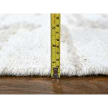 Load image into Gallery viewer, 12&#39;x14&#39;10&quot; Swan White, Minimalist Swedish Design, Hand Knotted, Natural Wool, XL, Oversized, Oriental Rug FWR62160