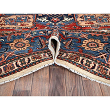 Load image into Gallery viewer, 8&#39;1&quot;x10&#39;1&quot; Chiffon White, Aryana Grade, Serapi Heriz With Large Medallion Design, Vegetable Dyes, High Mountain Wool, Hand Knotted, Soft Pile, Densely Woven, Oriental Rug FWR6234