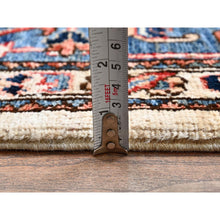 Load image into Gallery viewer, 8&#39;1&quot;x10&#39;1&quot; Chiffon White, Aryana Grade, Serapi Heriz With Large Medallion Design, Vegetable Dyes, High Mountain Wool, Hand Knotted, Soft Pile, Densely Woven, Oriental Rug FWR6234