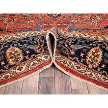 Load image into Gallery viewer, 8&#39;x10&#39;4&quot; Summer Fig Red, Aryana Grade, Bijar Garus Design, Vegetable Dyes, Soft Pile, High Mountain Wool, Hand Knotted, Densely Woven, Oriental Rug FWR6270