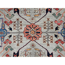 Load image into Gallery viewer, 12&#39;x14&#39;10&quot; Cloud Gray, Aryana Grade, Bijar Garus Design, Vegetable Dyes, High Mountain Wool, Hand Knotted, Soft Pile, Densely Woven, Oversized, Oriental Rug FWR6300