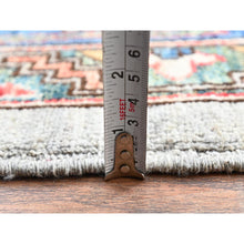 Load image into Gallery viewer, 12&#39;x14&#39;10&quot; Cloud Gray, Aryana Grade, Bijar Garus Design, Vegetable Dyes, High Mountain Wool, Hand Knotted, Soft Pile, Densely Woven, Oversized, Oriental Rug FWR6300