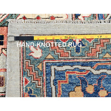 Load image into Gallery viewer, 12&#39;x14&#39;10&quot; Cloud Gray, Aryana Grade, Bijar Garus Design, Vegetable Dyes, High Mountain Wool, Hand Knotted, Soft Pile, Densely Woven, Oversized, Oriental Rug FWR6300