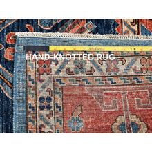 Load image into Gallery viewer, 6&#39;x8&#39;8&quot; Midnight Blue, Aryana Collection, Bakshaish Design With Geometric Medallion, Vegetable Dyes, Soft Pile, High Mountain Wool, Hand Knotted, Densely Woven, Oriental Rug FWR6330