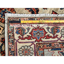 Load image into Gallery viewer, 2&#39;10&quot;x15&#39; Oyster Gray, Northwest Persian With Heriz Design, Aryana Collection, Vegetable Dyes, Soft Pile, High Mountain Wool, Hand Knotted, Densely Woven, Xl Runner, Oriental Rug FWR6402