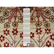 Load image into Gallery viewer, 2&#39;9&quot;x9&#39;10&quot; Oyster Gray, Bijar Garus Design, Aryana Grade, Vegetable Dyes, High Mountain Wool, Hand Knotted, Soft Pile, Densely Woven, Runner, Oriental Rug FWR6408