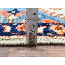 Load image into Gallery viewer, 2&#39;7&quot;x4&#39;10&quot; Chiffon White, Northwest Persian With Medallions Design, Aryana Collection, Vegetable Dyes, Soft Pile, High Mountain Wool, Hand Knotted, Densely Woven, Oriental Rug FWR6498