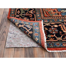 Load image into Gallery viewer, 9&#39;10&quot;x14&#39;3&quot; Imperial Red, Serapi Heriz with Large Medallion Design, Aryana Collection, Vegetable Dyes, Hand Knotted, Soft Pile, High Mountain Wool, Densely Woven, Oriental Rug FWR6570