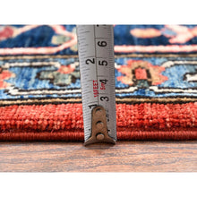 Load image into Gallery viewer, 9&#39;10&quot;x14&#39;3&quot; Imperial Red, Serapi Heriz with Large Medallion Design, Aryana Collection, Vegetable Dyes, Hand Knotted, Soft Pile, High Mountain Wool, Densely Woven, Oriental Rug FWR6570
