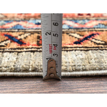 Load image into Gallery viewer, 10&#39;4&quot;x14&#39; Light Green, Heriz All Over Design, Aryana Collection, Vegetable Dyes, Soft Pile, Hand Knotted, High Mountain Wool, Densely Woven, Oriental Rug FWR6582