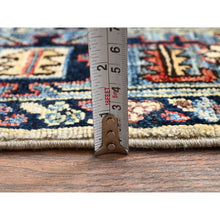 Load image into Gallery viewer, 5&#39;3&quot;x8&#39;6&quot; Parchment White, Northwest Persian with Serrated Gul Motif, Aryana Collection, Vegetable Dyes, Soft Pile, High Mountain Wool, Hand Knotted, Densely Woven, Oriental Rug FWR6606