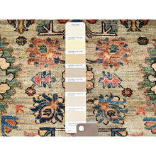 Load image into Gallery viewer, 2&#39;10&quot;x12&#39; Light Green, Heriz All Over Design, Aryana Collection, Vegetable Dyes, High Mountain Wool, Hand Knotted, Soft Pile, Densely Woven, Runner, Oriental Rug FWR6630